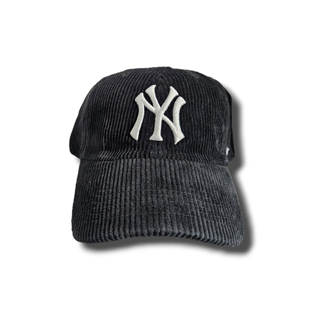 47 CAP NEW YORK CORD BLACK