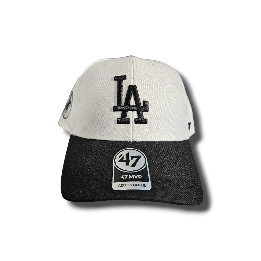 47 CAP LOS ANGELES WHITE BLACK