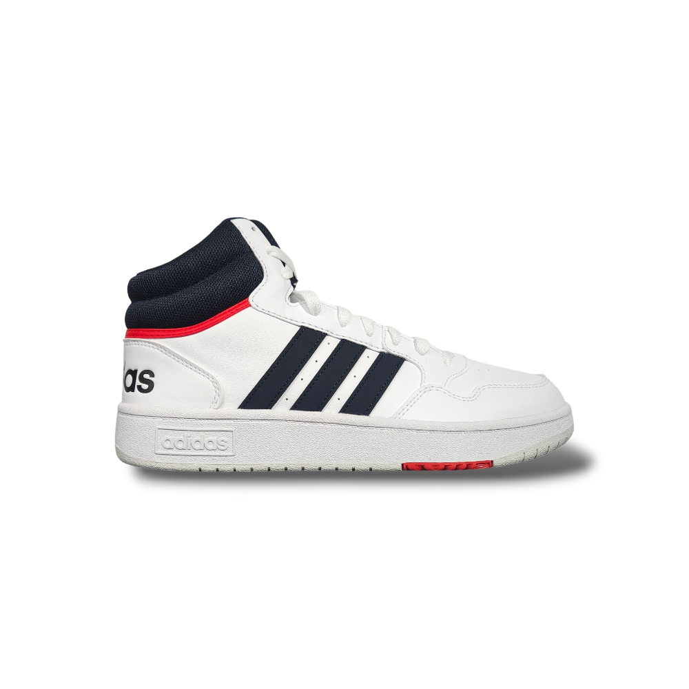 ADIDAS HOOPS MID WHITE BLUE RED